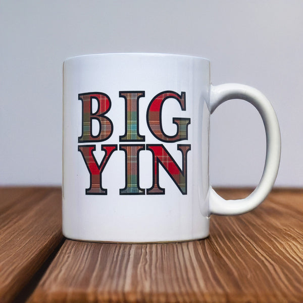Scottish Big Yin mug with bold typography design